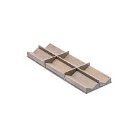 Подставка WOODNOTE для специй, 150х472х42 мм, дуб